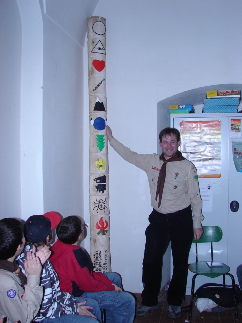 Mira a jeho dárek:)